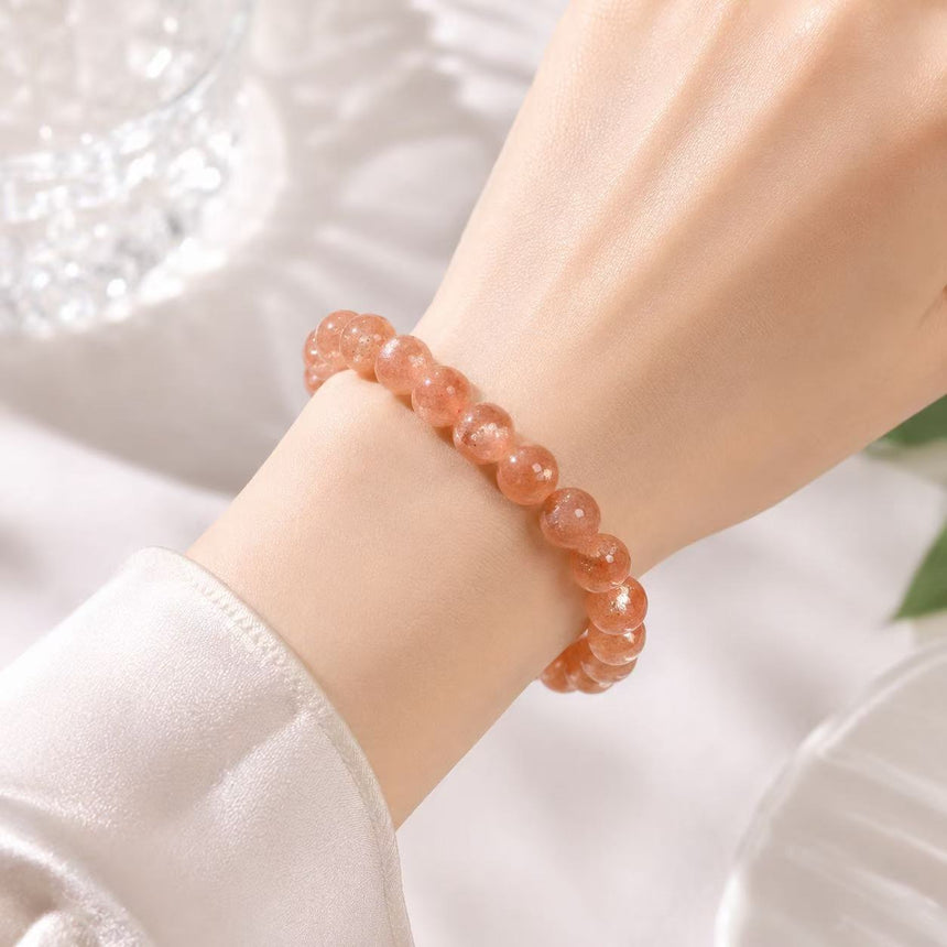 Natural Sunstone Crystal Bracelet