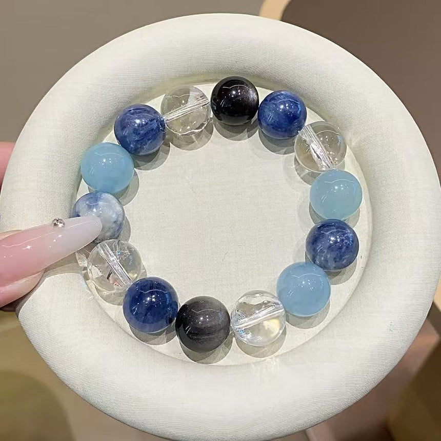 Ocean Serenity Crystal Bracelet | Natural Healing Stones