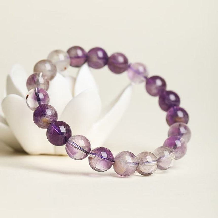 Natural Dream Amethyst Crystal Healing Bracelet