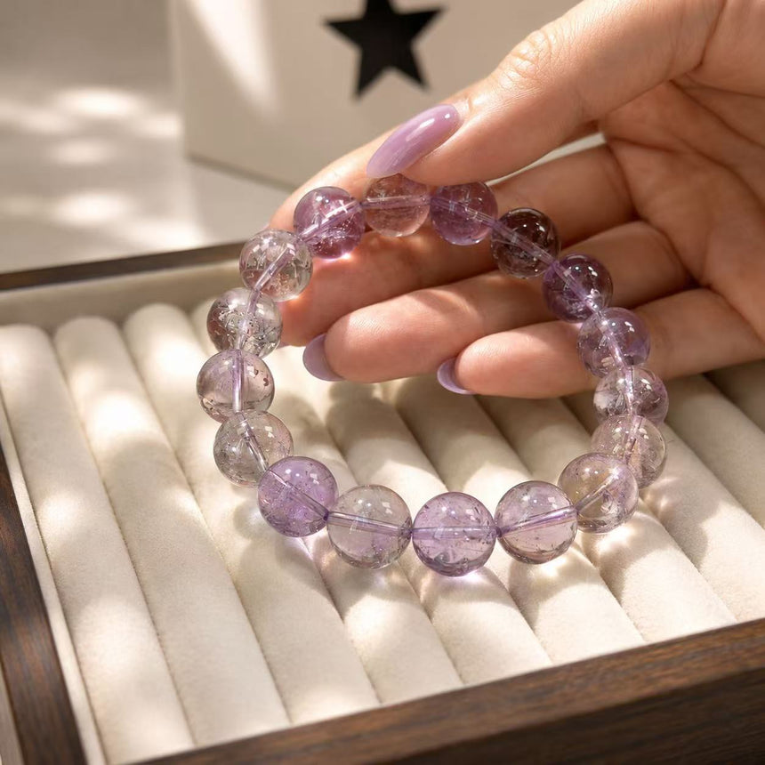 Natural Ametrine Crystal Bracelet