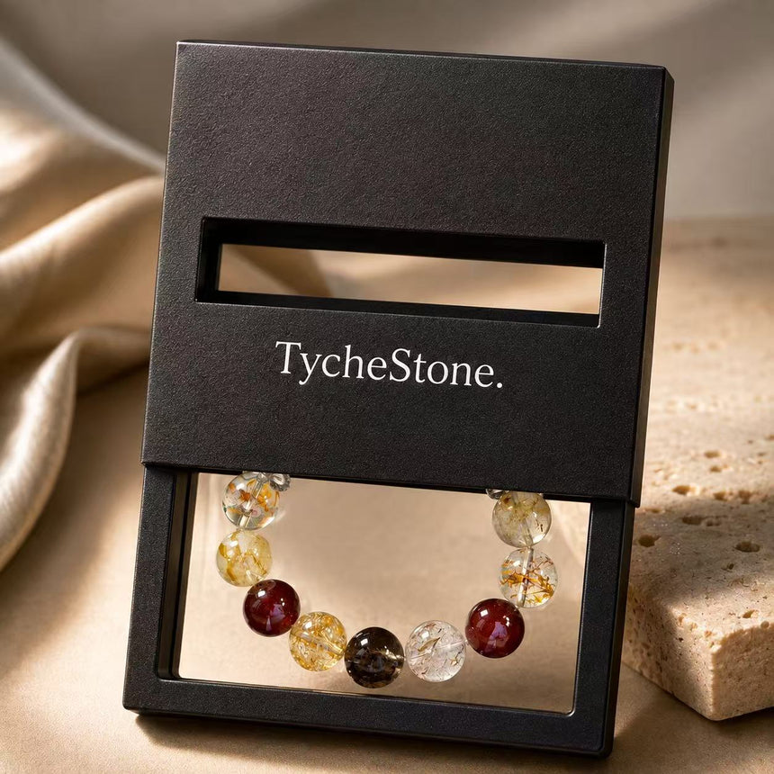 Natural Harmony Mixed Gemstone Crystal Bracelet