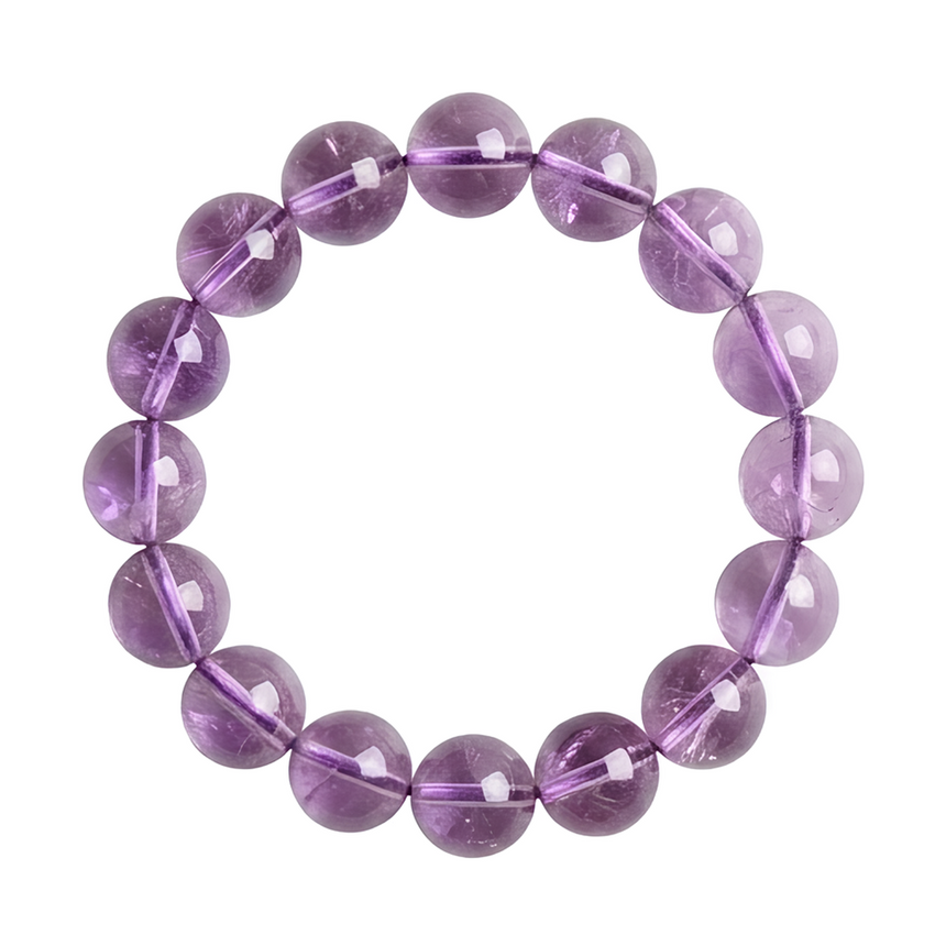 Amethyst Crystal Bracelet "Temptation of Hawaii"