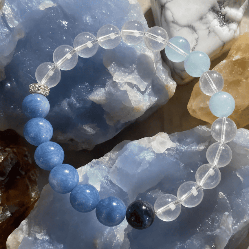 Blue Crystal Bracelet "The Present for Salacia"