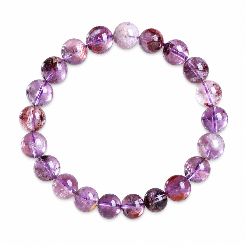 Natural Amethyst Crystal Bracelet