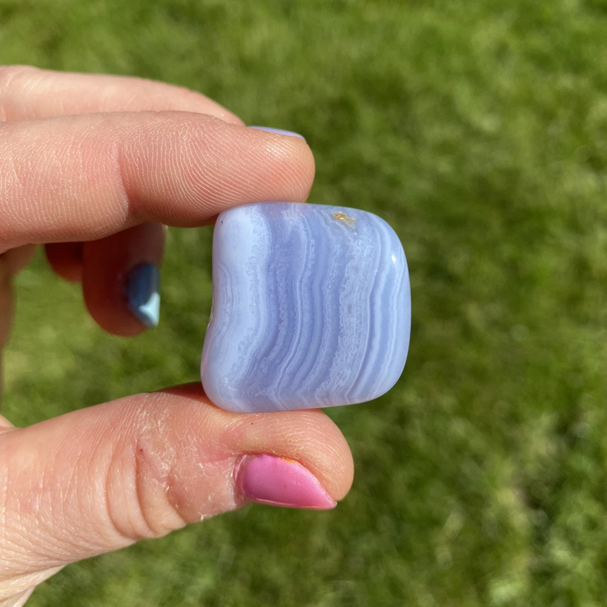 Blue Lace Agate "Between the Layers"