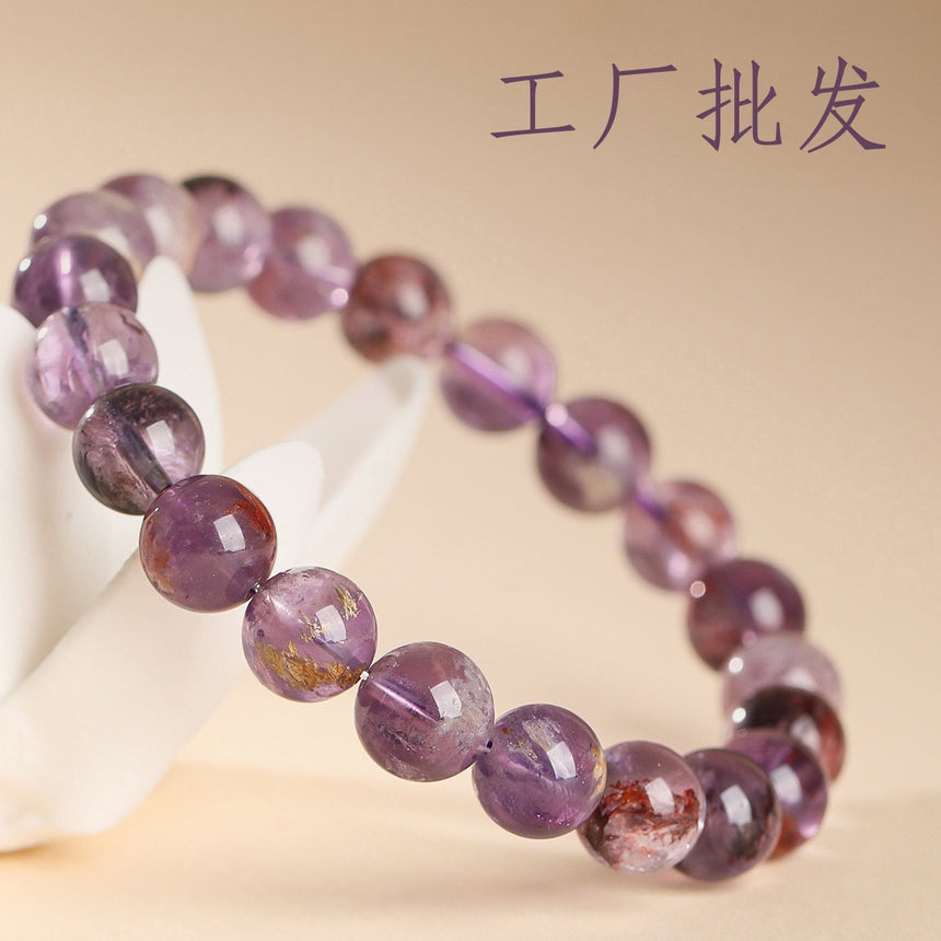 Natural Amethyst Crystal Bracelet
