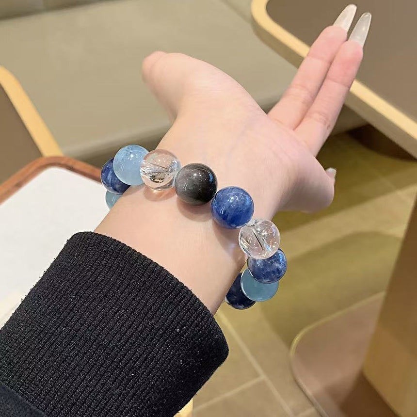 Ocean Serenity Crystal Bracelet | Natural Healing Stones