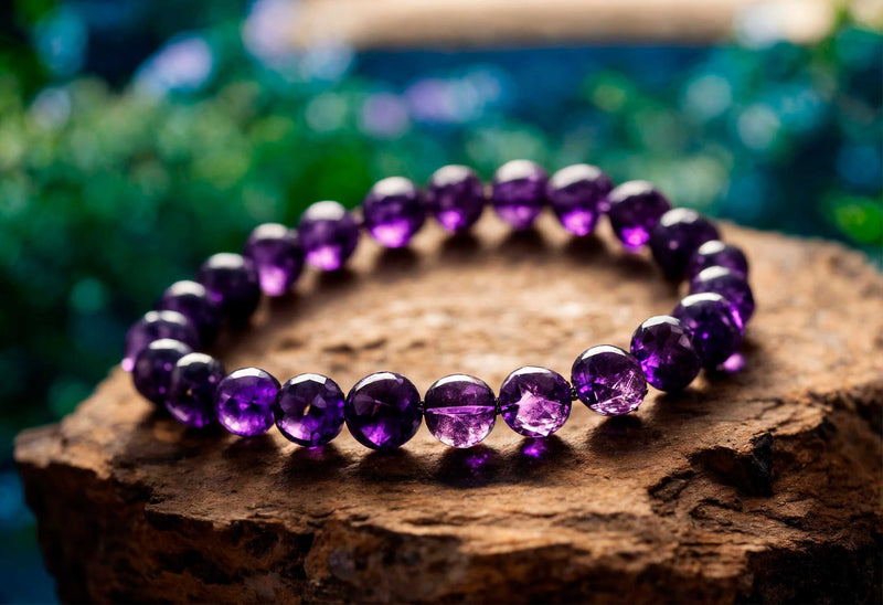 Amethyst Crystal Bracelet