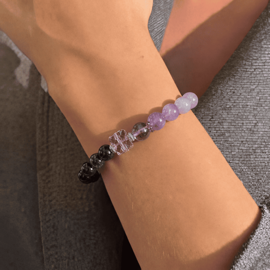 Amethyst Crystal Bracelet "In The Name of Love"