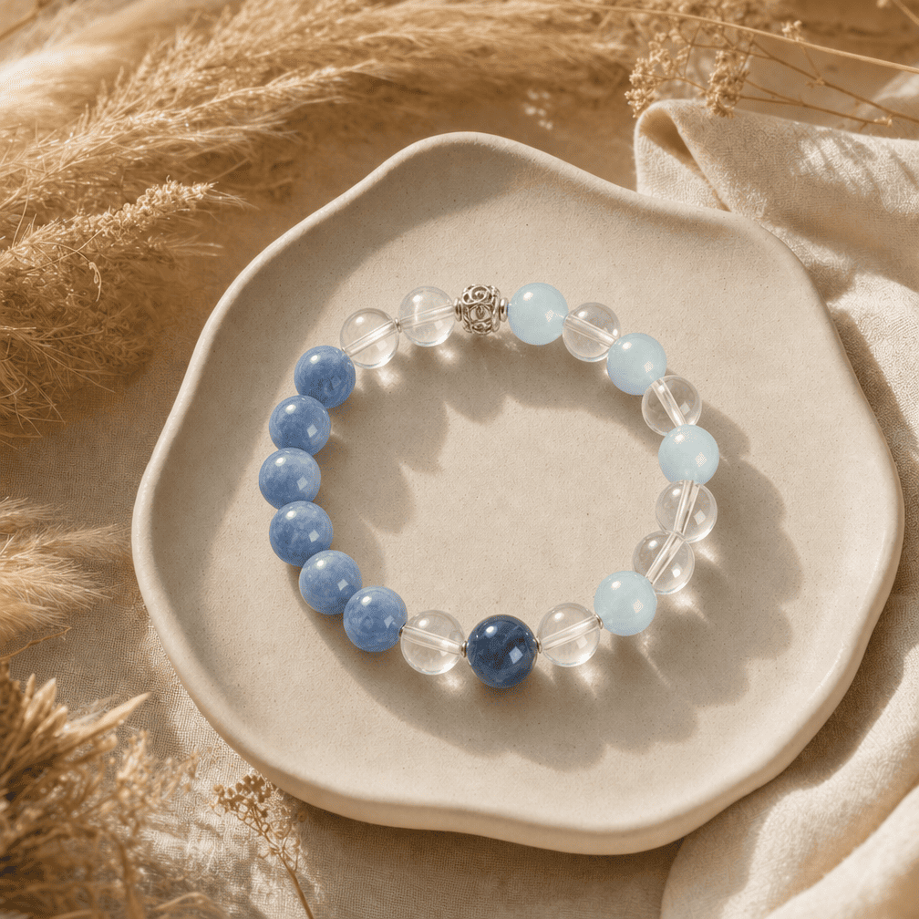 Blue Crystal Bracelet "The Present for Salacia"