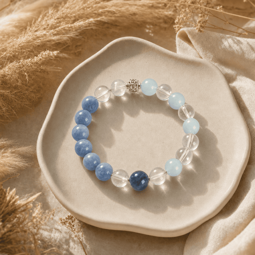 Blue Crystal Bracelet "The Present for Salacia"
