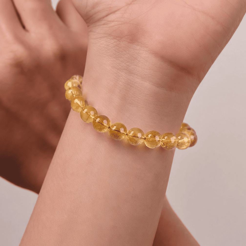 Citrine Crystal Bracelet "The Old Roman Times"