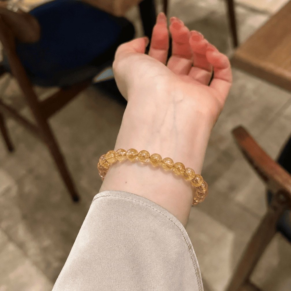 Citrine Crystal Bracelet "The Old Roman Times"