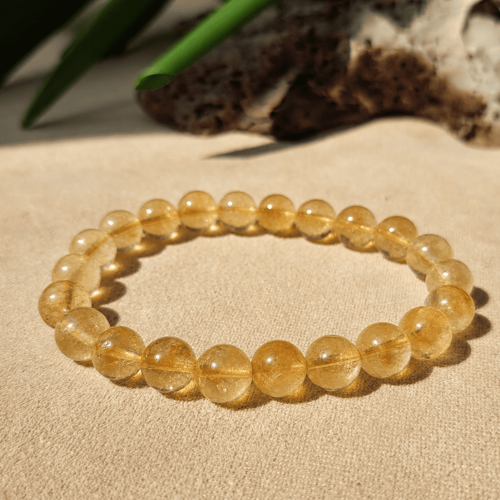 Citrine Crystal Bracelet "The Old Roman Times"