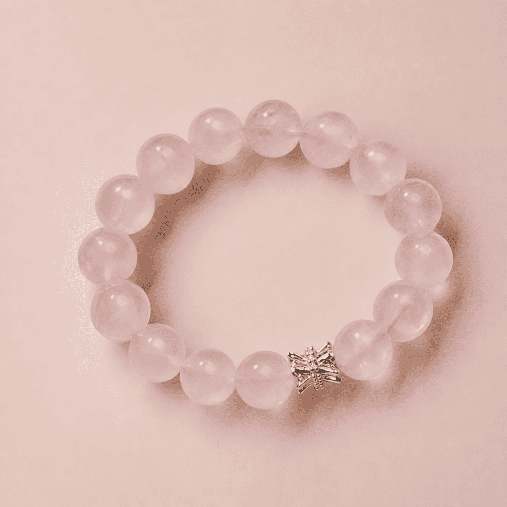 Rose Quartz Bracelet "The Aphrodite's Tear"