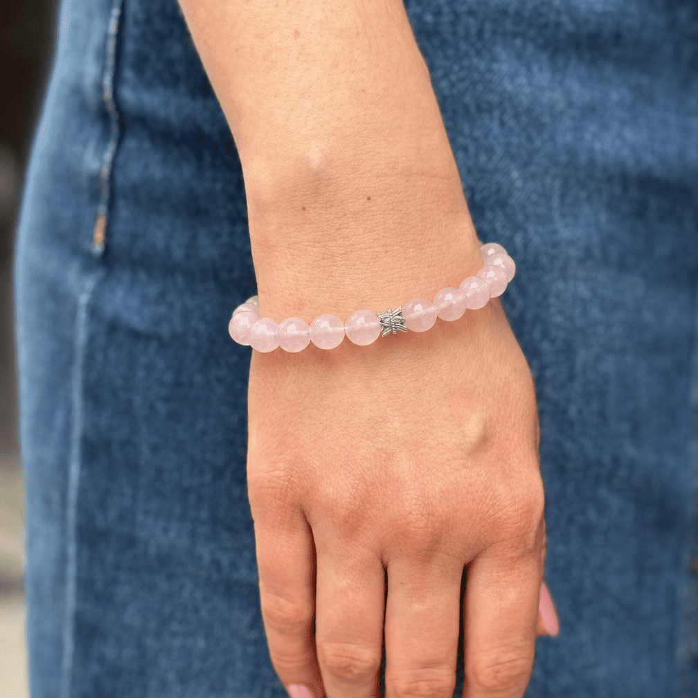 Rose Quartz Bracelet "The Aphrodite's Tear"