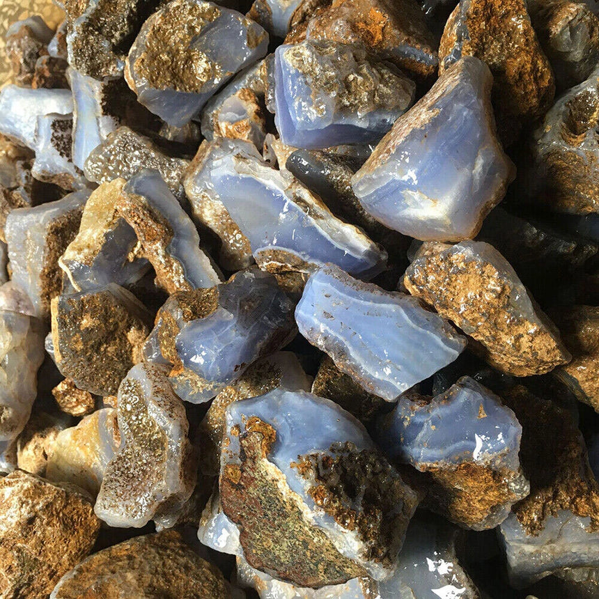 Blue Lace Agate "Between the Layers"
