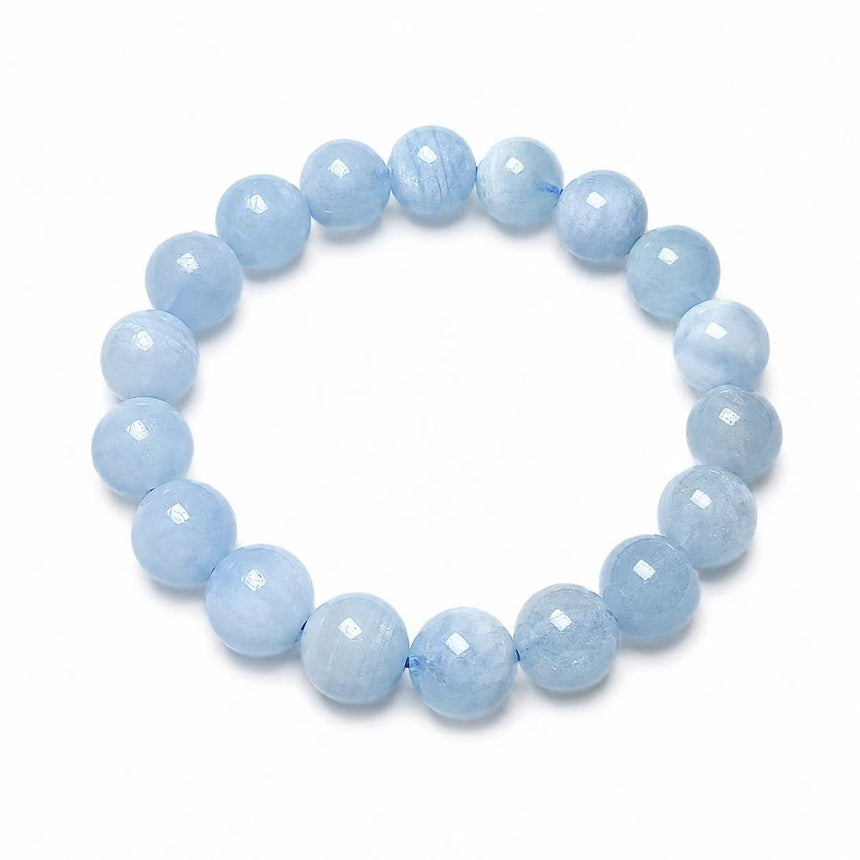 Natural Aquamarine Crystal Bracelet