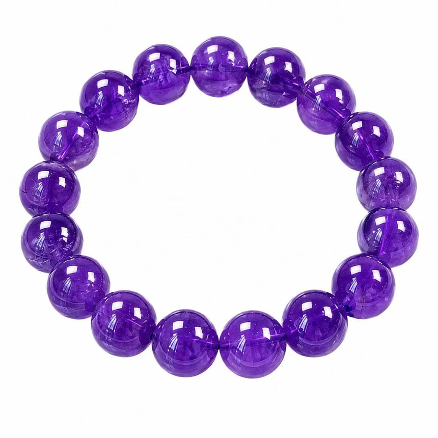 Natural Amethyst Crystal Bracelet
